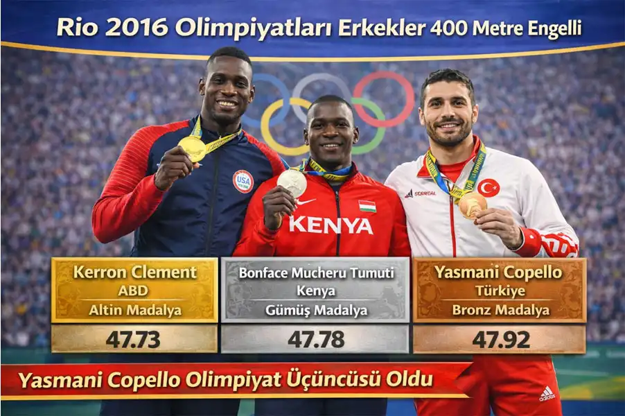 Rio De Janeiro 2016 Yaz Olimpiyatları Erkekler 400 metre Engelli Atletizm