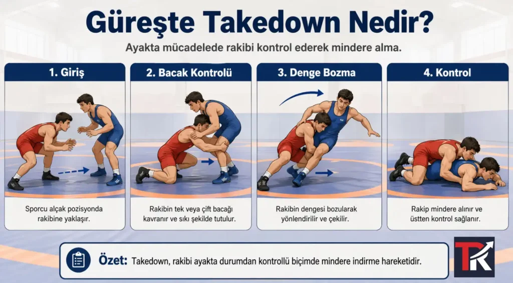 Serbest Stil Güreş Takedown Nedir?
